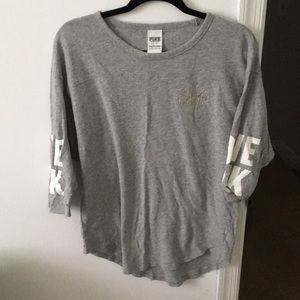 PINK tunic sweatshirt